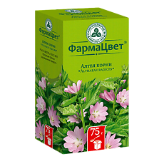 Изображение товара Алтея корни измельченные пачка 75 г 1 шт