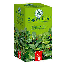 Изображение товара Крушины кора измельченная пачка 50 г 1 шт