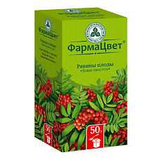 Купить Рябины плоды цельные пачка 50 г 1 шт цена
