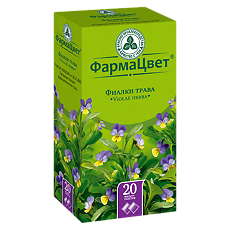 Купить Фиалки трава фильтр-пакеты 1,5 г 20 шт цена