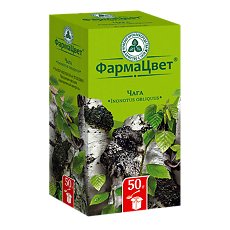 Изображение товара Чага сырье растительное измельченное 50 г 1 шт