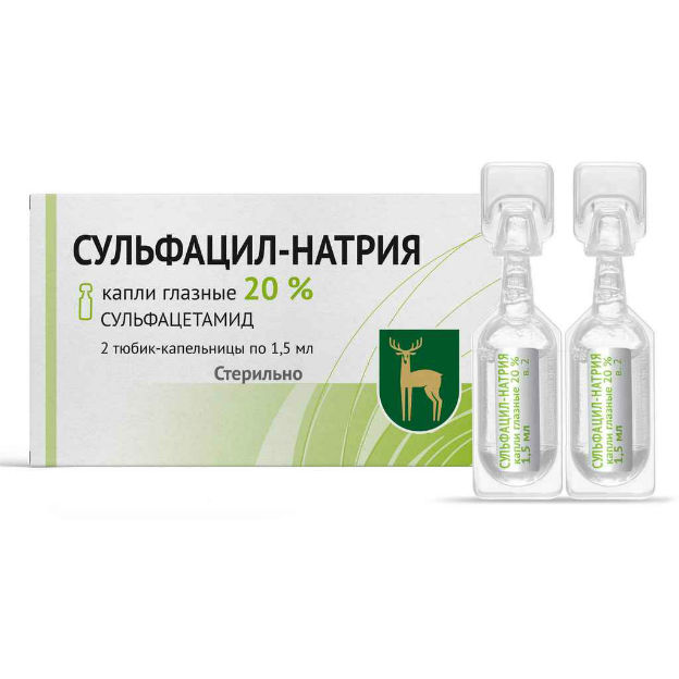 Сульфацил натрия-СОЛОфарм капли глазные 20 % 5 мл фл 1 шт -  .