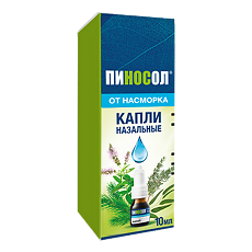 Изображение товара Пиносол капли назальные капли назальные 10 мл 1 шт
