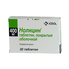 Купить Нолицин таблетки покрыт.плен.об. 400 мг 20 шт цена