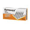 Кетонал суппозитории ректальные 100 мг 12 шт