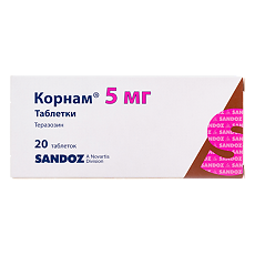 Купить Корнам таблетки 5 мг 20 шт цена